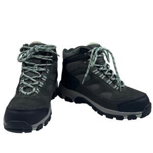 Hi-Tec Waterproof Leather Upper Comfort Support Outdoor Hiking Boots Women's 8